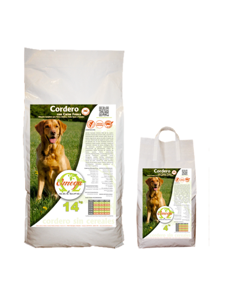 Cordero Sin Cereales Con Carne Fresca Omega Nature